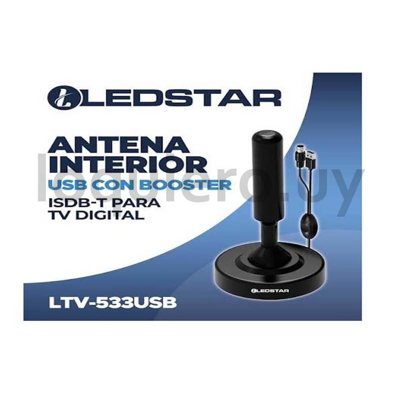 Antena Digital con Booster    .