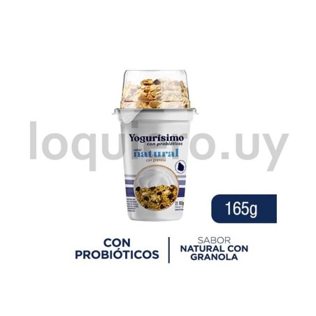 Yogurísimo con granola 165g   .