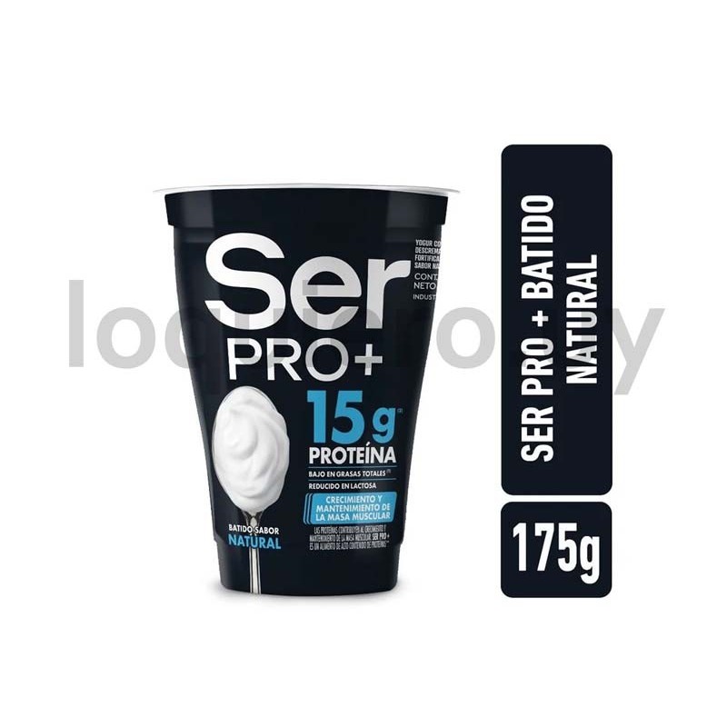 Ser pro+ 175g natural         .