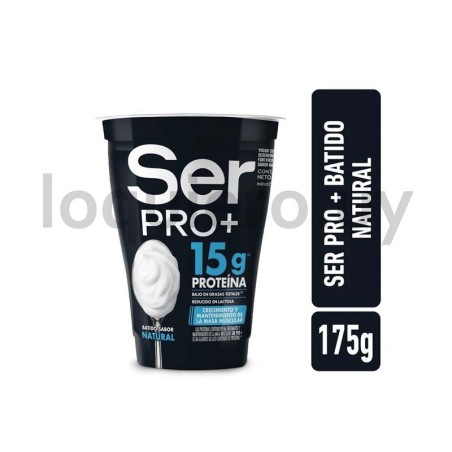Ser pro+ 175g natural         .