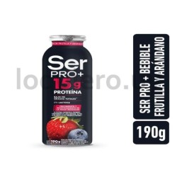 Ser pro+ 175g frutos rojos    .