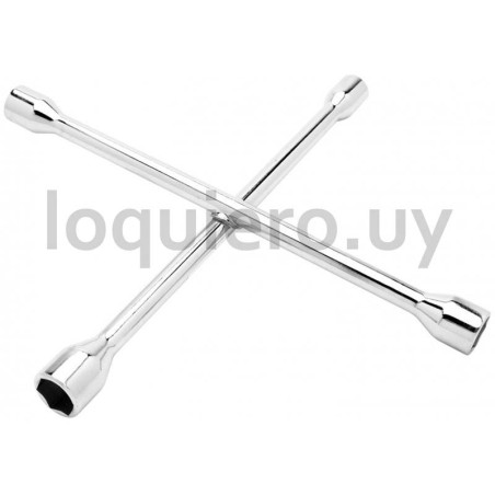 Llave cruz rueda auto         .