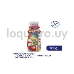 Danonino frutilla botella 185g.
