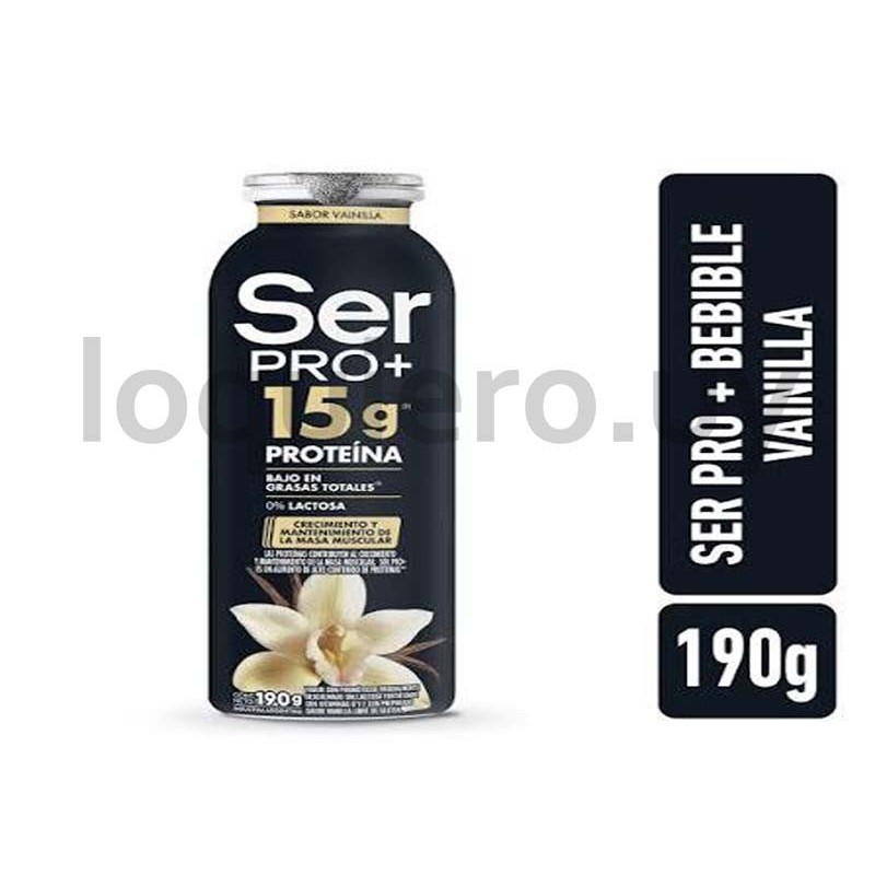 Yogur Ser Pro+ vainilla bot.  .