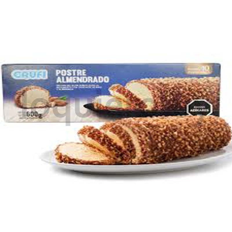 Postre Crufi almendrado 600g  .