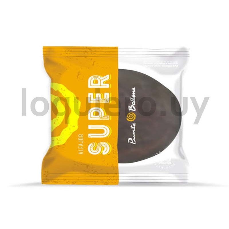 Alfajor Super chocolate P.Ball.