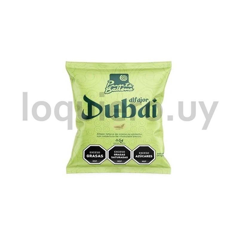 Alfajor Dubai Punta Ballena   .