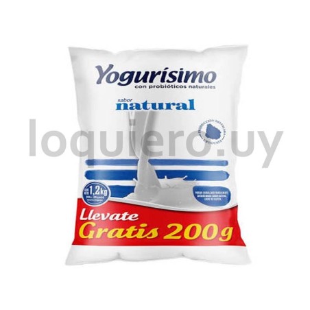 Yogurisimo natural 1.2L       .