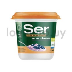 Yogur Ser arándanos deslac 460.