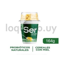 Yogur Ser con cereales 164g   .