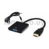 Adaptador HDMI - VGA Activo   .