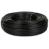 Cable gemelo 2 x 1mm negro    .