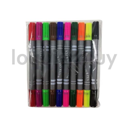 Marcador doble punta x10 RM002.
