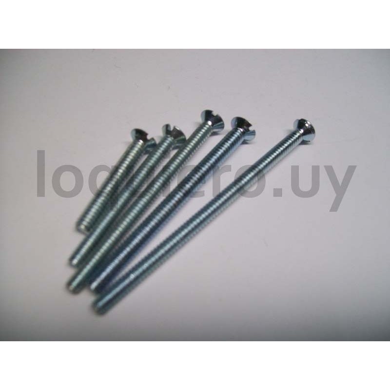 Tornillo plaqueta 6/32x2,1/2  .