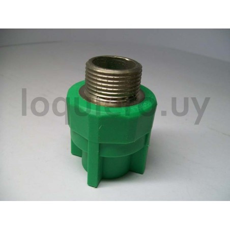 Cupla inserto macho 20/25     .