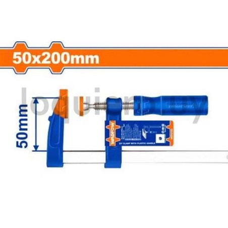 Prensa tipo F 50x200mm        .