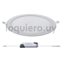 Spot led redondo 6W 4000K     .
