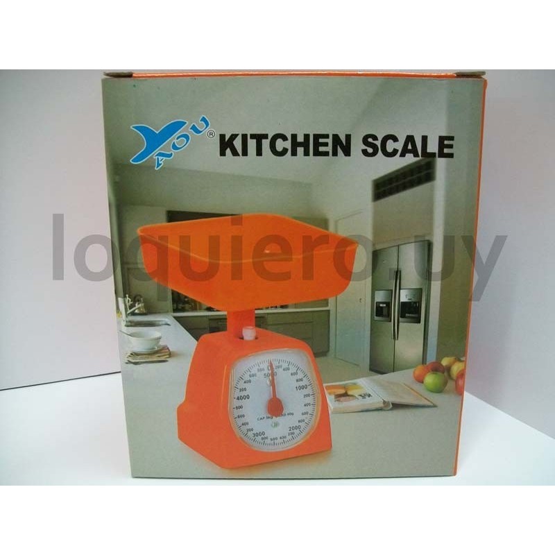 Balanza de cocina 3Kg.        .